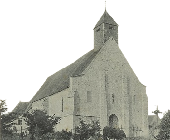 Eglise en noir et blanc